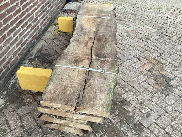 Plataan - 2019 gezaagd 230 x 590 x 2320 mm - schaaldeel (4x) - afbeelding 4 van  6