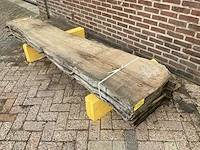 Plataan - 2019 gezaagd 240 x 600 x 2420 mm - schaaldeel (4x) - afbeelding 1 van  6