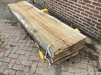 Plataan - 2019 gezaagd 300 x 580 x 2340 mm - schaaldeel (4x) - afbeelding 1 van  6