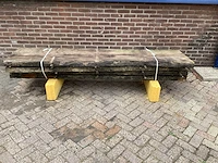 Plataan - 2019 gezaagd 330 x 590 x 2550 mm - schaaldeel (8x) - afbeelding 2 van  6