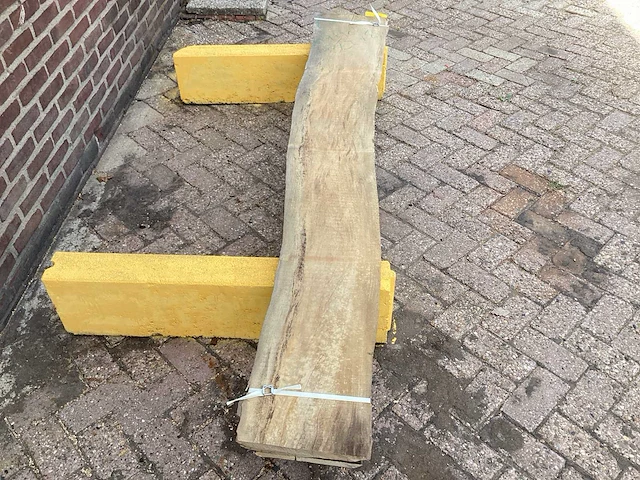 Plataan - 2019 gezaagd 80 x 360 x 2310 mm - schaaldeel (3x) - afbeelding 4 van  6