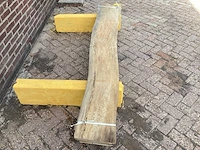 Plataan - 2019 gezaagd 80 x 360 x 2310 mm - schaaldeel (3x) - afbeelding 4 van  6