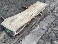Plataan - kd ovengedroogd 1960x550x250 mm - schaaldeel (4x) - afbeelding 4 van  10