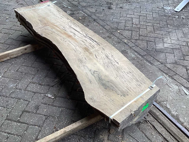 Plataan - kd ovengedroogd 1960x550x250 mm - schaaldeel (4x) - afbeelding 6 van  10
