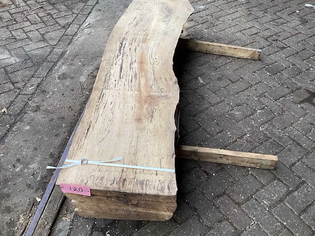 Plataan - kd ovengedroogd 1960x550x250 mm - schaaldeel (4x) - afbeelding 9 van  10