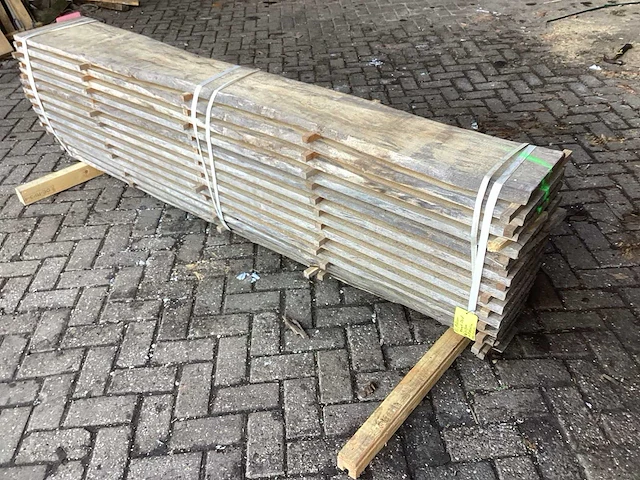 Plataan - kd ovengedroogd 2460 x 350x600 mm - schaaldeel (13x) - afbeelding 5 van  7