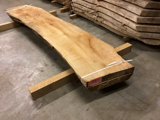 Plataan - kd ovengedroogd 2600x530x140 - schaaldeel (2x) - afbeelding 1 van  6