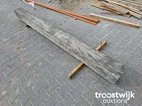 Plataan balk 263x20x20cm - afbeelding 1 van  5