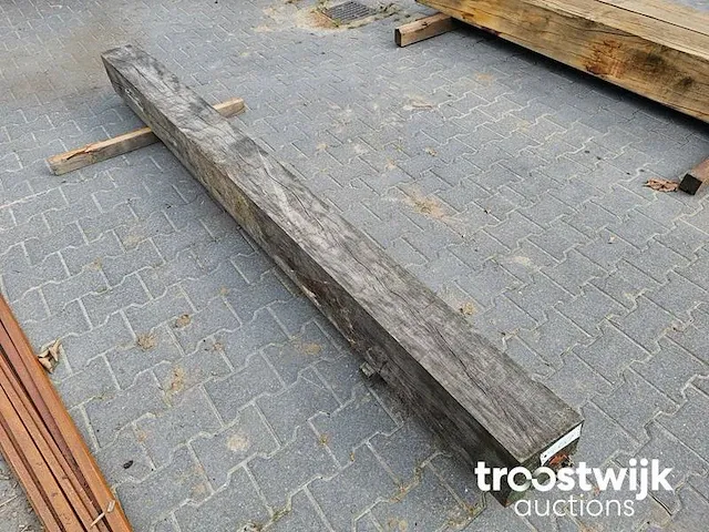 Plataan balk 263x20x20cm - afbeelding 2 van  5