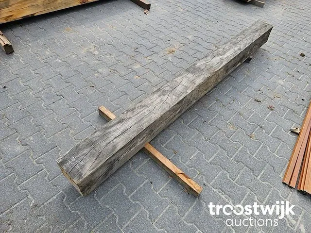 Plataan balk 263x20x20cm - afbeelding 3 van  5
