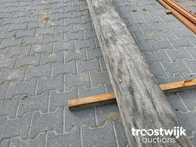 Plataan balk 263x20x20cm - afbeelding 5 van  5