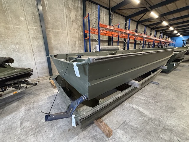 Platbodem, aluminiumjon, jon 520, groen - afbeelding 1 van  8