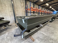 Platbodem, aluminiumjon, jon 520, groen - afbeelding 1 van  8