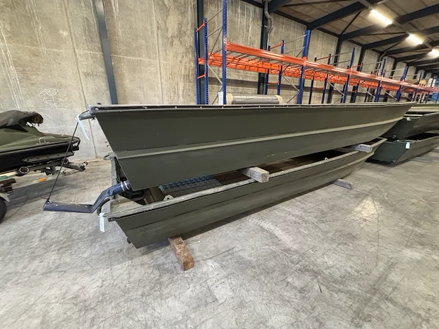 Platbodem, aluminiumjon, jon 520, groen - afbeelding 3 van  8