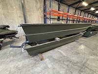 Platbodem, aluminiumjon, jon 520, groen - afbeelding 3 van  8