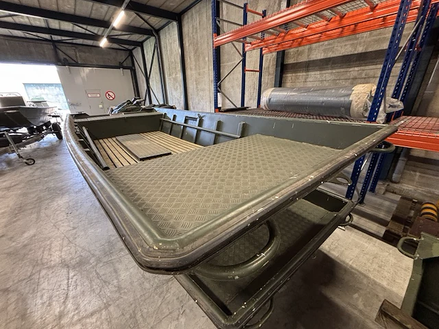 Platbodem, aluminiumjon, jon 520, groen - afbeelding 7 van  8