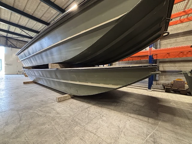 Platbodem, aluminiumjon, jon 520, groen - afbeelding 2 van  5
