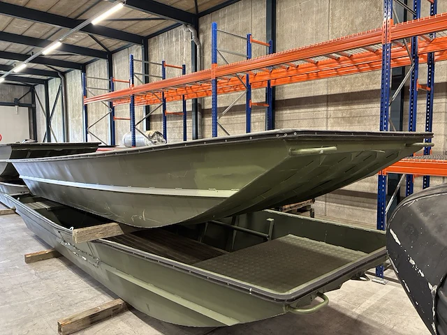 Platbodem, aluminiumjon, jon 520, groen - afbeelding 2 van  7