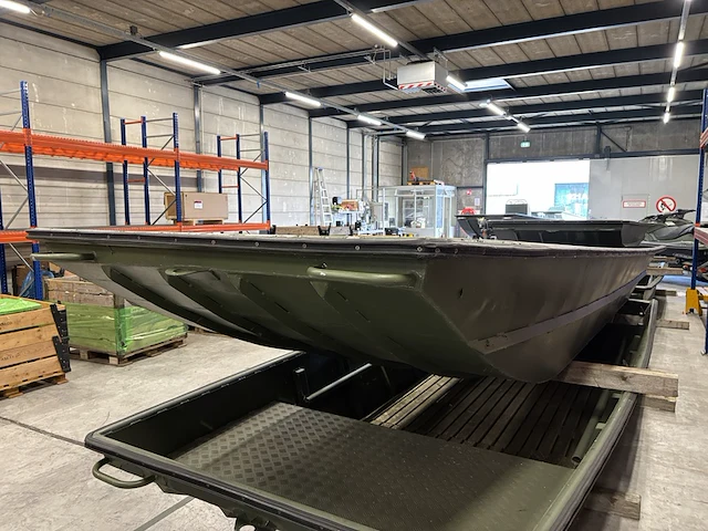 Platbodem, aluminiumjon, jon 520, groen - afbeelding 3 van  7