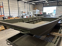 Platbodem, aluminiumjon, jon 520, groen - afbeelding 4 van  7