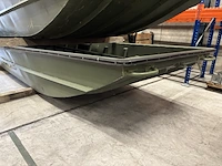 Platbodem, aluminiumjon, jon 520, groen - afbeelding 2 van  6