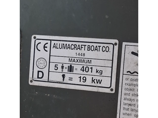Platbodem op trailer, alumacraft, 1448 - afbeelding 17 van  35