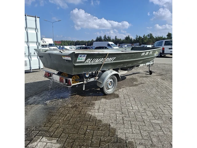 Platbodem op trailer, alumacraft, 1448 - afbeelding 31 van  35