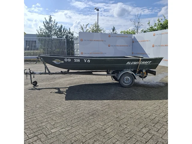 Platbodem op trailer, alumacraft, 1448 - afbeelding 34 van  35