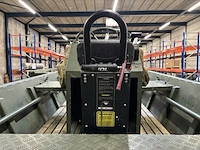 Platbodem op trailer, aluminiumjon, jon 520, groen - afbeelding 4 van  28