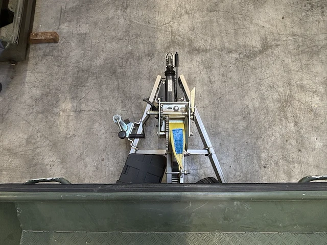 Platbodem op trailer, aluminiumjon, jon 520, groen - afbeelding 17 van  28