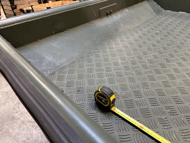 Platbodem op trailer, aluminiumjon, jon 520, groen - afbeelding 19 van  28