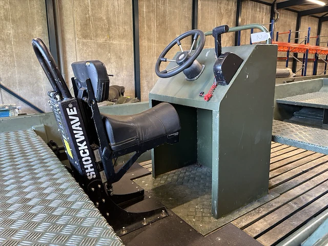 Platbodem op trailer, aluminiumjon, jon 520, groen - afbeelding 2 van  21