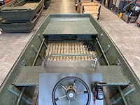 Platbodem op trailer, aluminiumjon, jon 520, groen - afbeelding 4 van  21