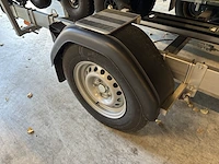 Platbodem op trailer, aluminiumjon, jon 520, groen - afbeelding 10 van  21