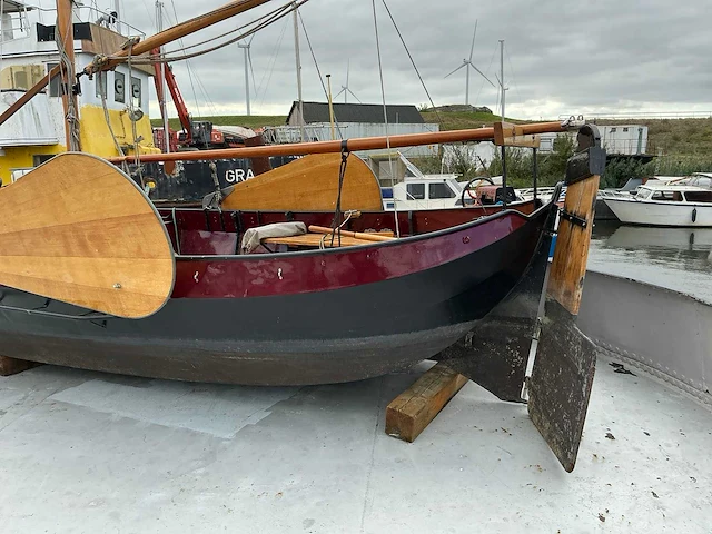 Platbodem zeilboot - afbeelding 34 van  51
