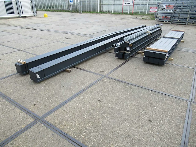 Platdak - staalconstructie 10.32 x 25.00 meter (258m2) - afbeelding 1 van  10