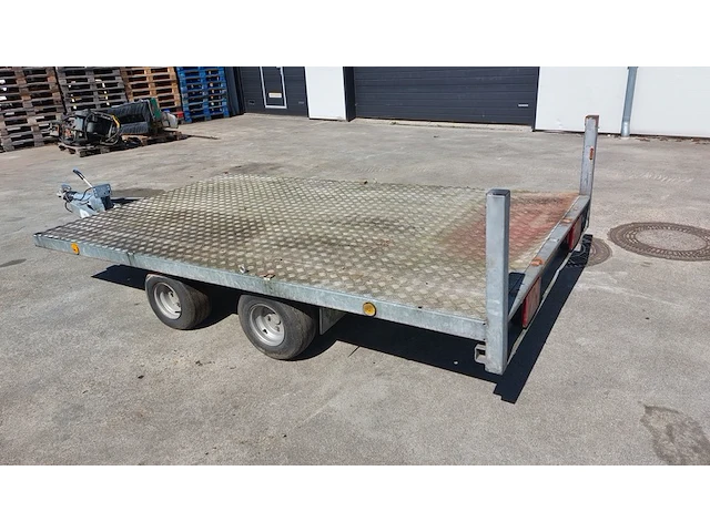 Plateau aanhangwagen, straver, sst 13 tv, 2009 - afbeelding 2 van  20