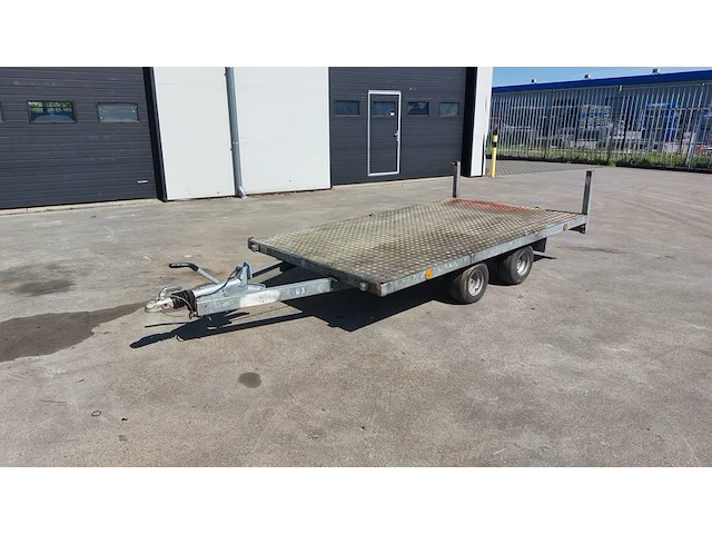 Plateau aanhangwagen, straver, sst 13 tv, 2009 - afbeelding 1 van  20