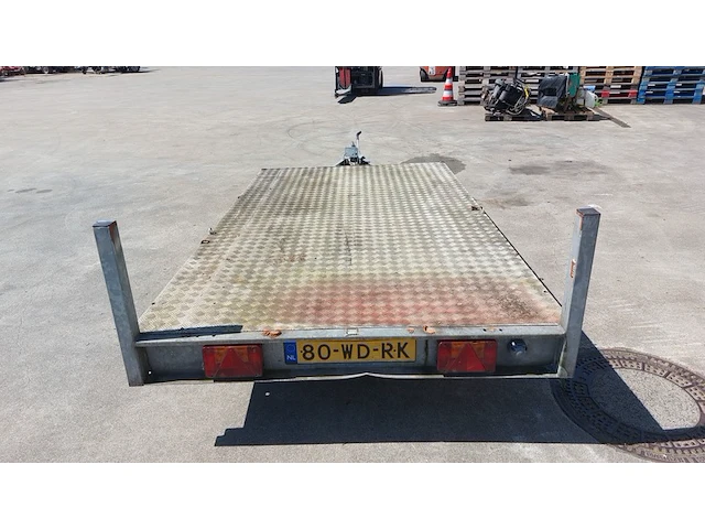 Plateau aanhangwagen, straver, sst 13 tv, 2009 - afbeelding 19 van  20