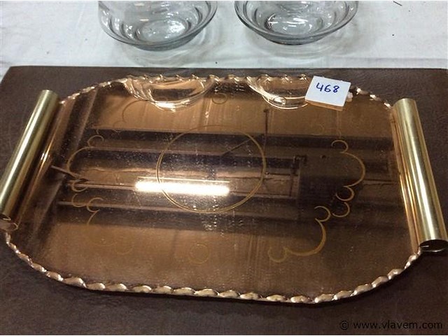 Plateau met glazen potten - afbeelding 2 van  4