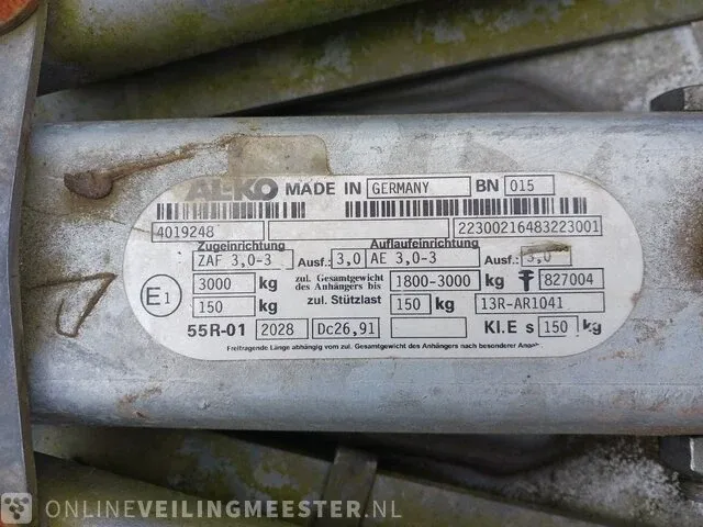 Plateau wagen hapert, al2700 - afbeelding 2 van  19