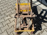 Plateau wagen hydraulisch verstelbaar in hoogte - afbeelding 5 van  5