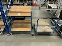Plateauwagen (2x) - afbeelding 2 van  4