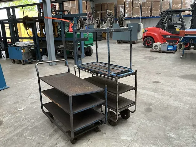 Plateauwagen (3x) - afbeelding 3 van  6