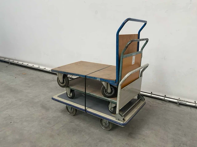 Plateauwagen (3x) - afbeelding 3 van  7