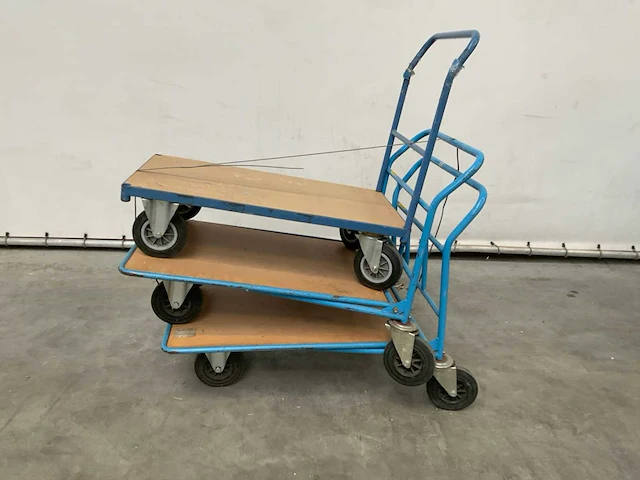 Plateauwagen (3x) - afbeelding 2 van  7