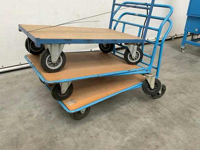Plateauwagen (3x) - afbeelding 5 van  7