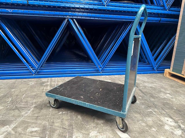 Plateauwagen 800x610x980 - afbeelding 1 van  3