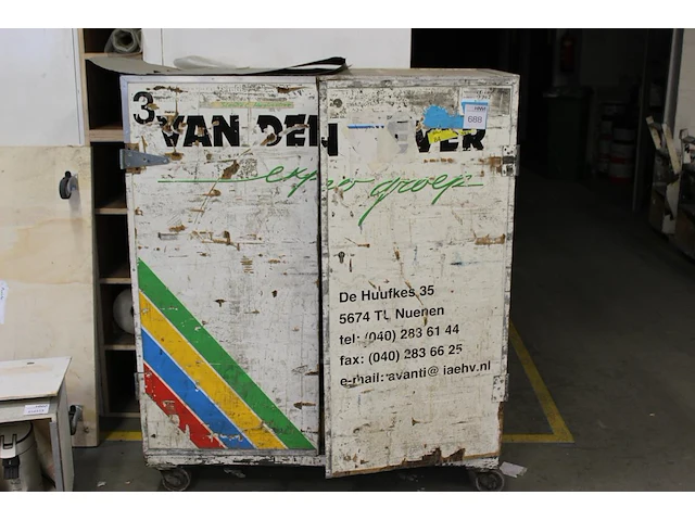 Plateauwagen 95 x 70 cm. - afbeelding 1 van  3
