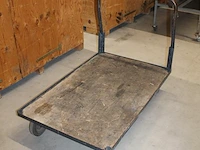Plateauwagen met plateauafmeting 125 x 80 cm. - afbeelding 2 van  2